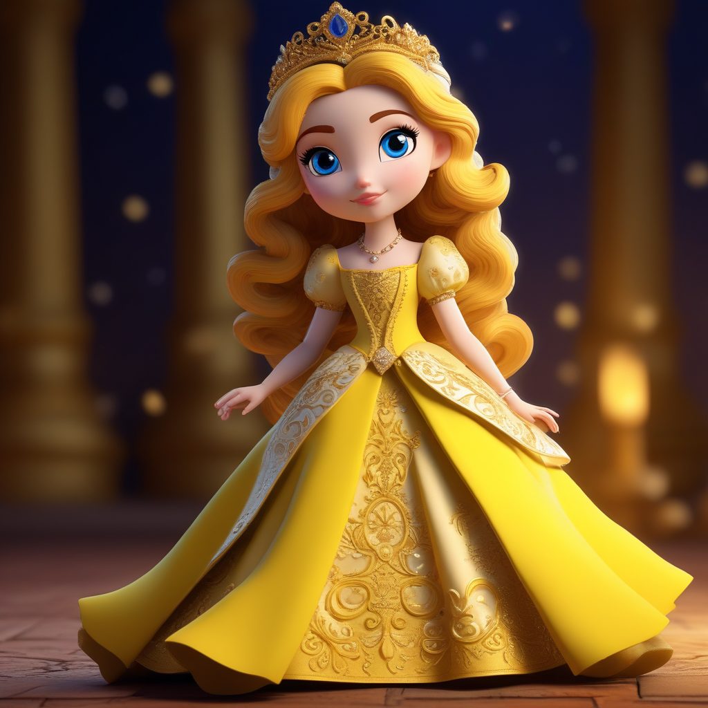 👑 迪士尼在逃公主! 3D 萌系盲盒头像, 圆你的公主梦