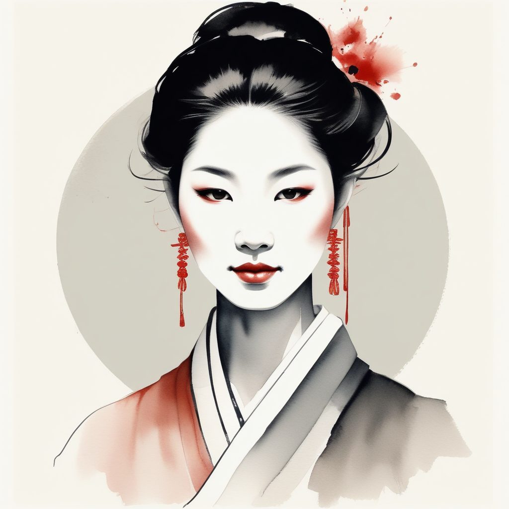 🏮东方风骨：红衣似火，美而不艳的高级感肖像