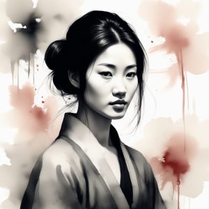 🏮东方美学AI生成头像：新中式清冷感，气质脱俗✨