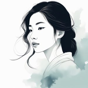 🏮东方美学：极简新中式清冷感头像，像水墨画一样温婉