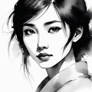 🕯️ 东方清冷感: 极简新中式头像制作, 氛围感拉满