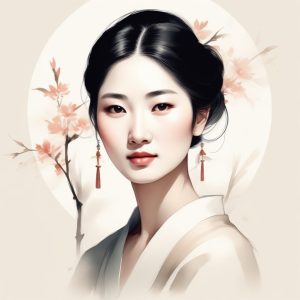🍃 东方之美！新中式清冷感水墨意境头像