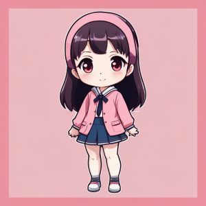 二次元萌系头像✨Q版日系JK少女真的太可爱了