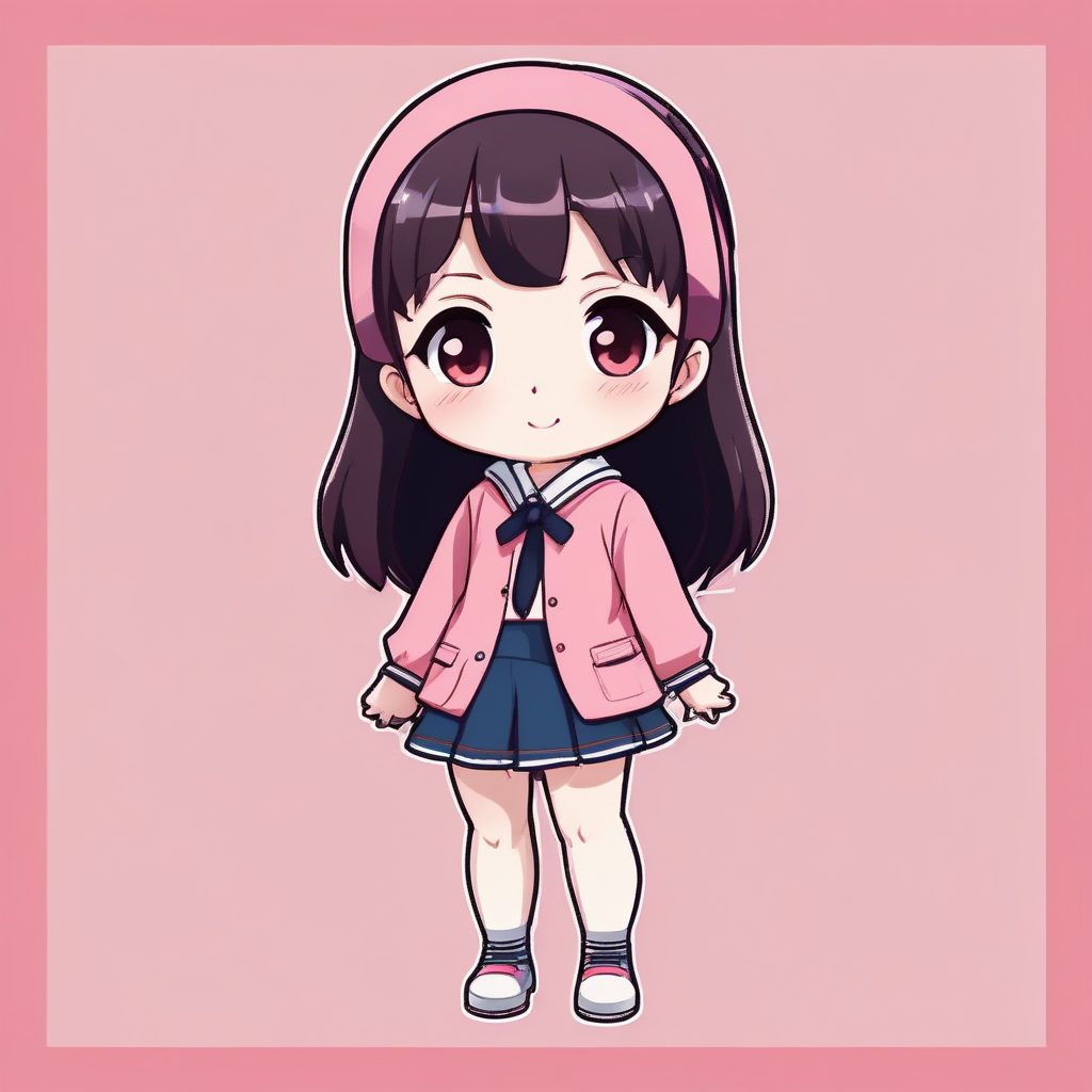 二次元萌系头像✨Q版日系JK少女真的太可爱了