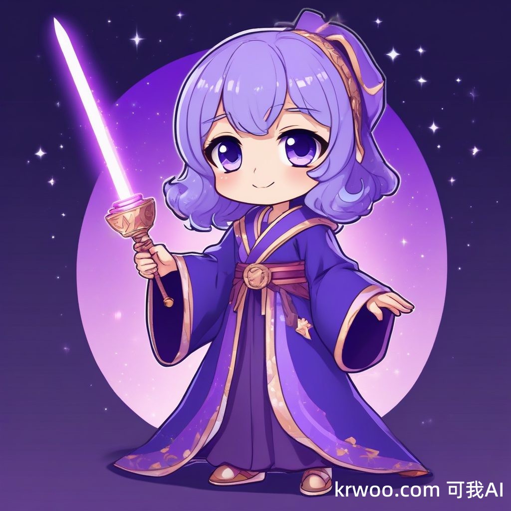 二次元Q版魔法少女AI头像🔥带你开启奇幻世界