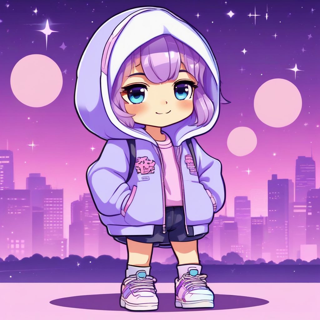 二次元少女心！🔥这款潮流街头风AI头像真的绝了