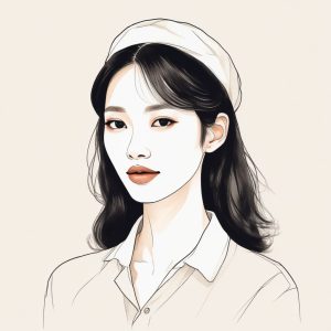 法式优雅！韩系极简气质女生头像太高级了✨