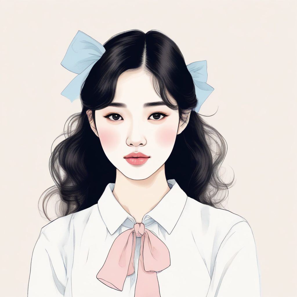 ✨ 氛围感满分！韩系极简手绘插画头像制作指南