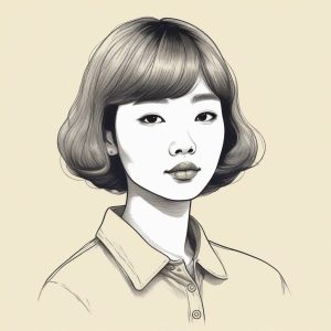 复古感韩系插画：极简胶片色调头像 🎞️