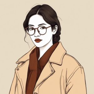 🎞️ 复古韩系氛围头像:定格电影画面的质感插画