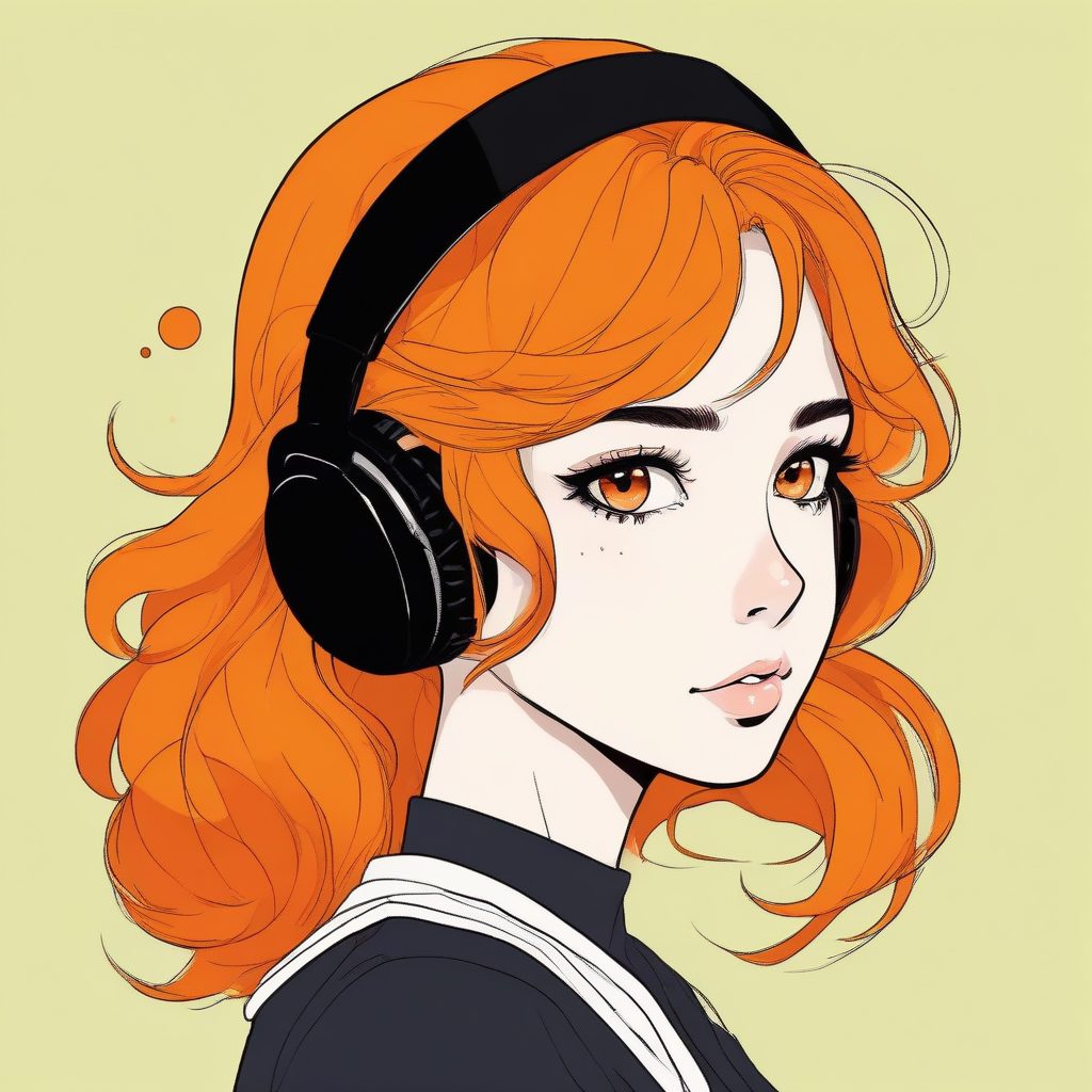 复古画风✨90年代赛璐璐动漫女孩AI头像