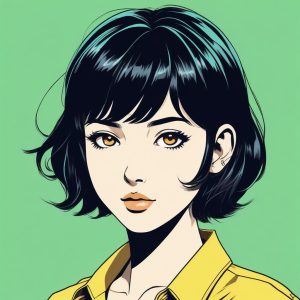 🎞️复古回潮！AI头像生成：90年代赛璐璐风都市少女