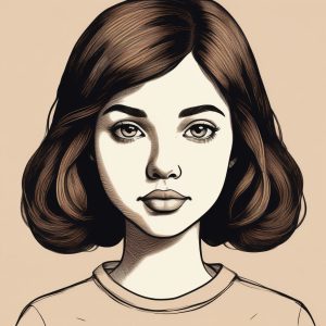 🎞️复古噪点肌理:AI头像制作之胶片质感插画,时光的礼物