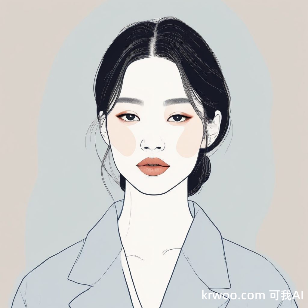 高级感拉满！韩系极简时尚手绘风AI头像生成 ✨