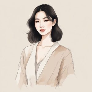 高级感拉满 ✨ 韩系极简职场风AI肖像