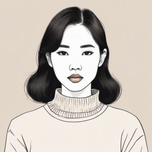 高级感拿捏!韩系极简静奢风手绘头像🎀