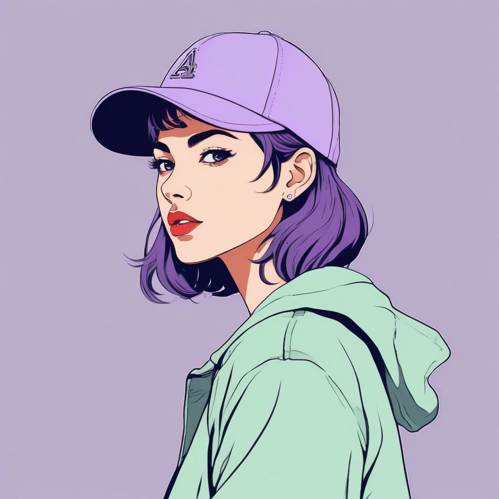 🚀 韩系潮流预警!一组极具现代感的时尚美少女肖像