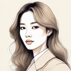 ☕ 韩系氛围感: 极简线条手绘肖像, AI 制作头像的艺术表达