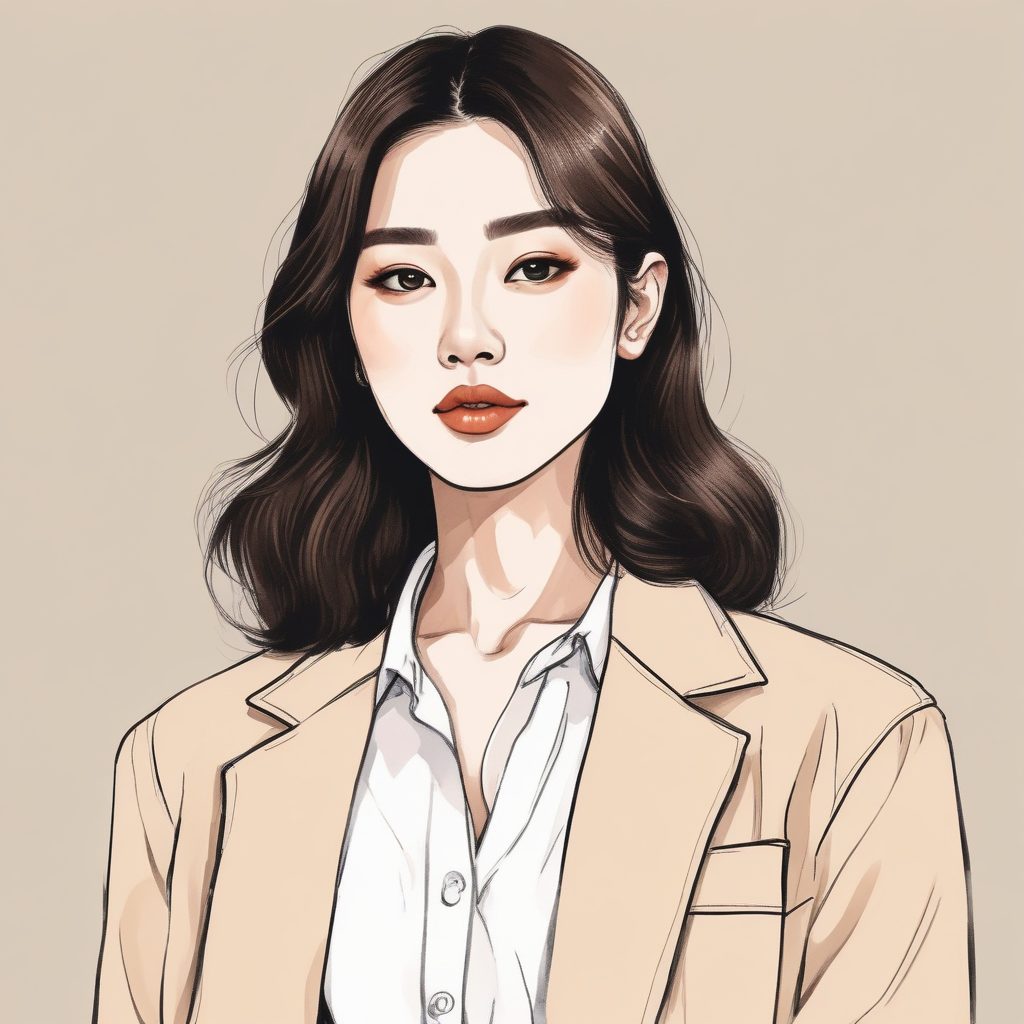 韩系高级感头像✨这一组极简插画风真的绝了