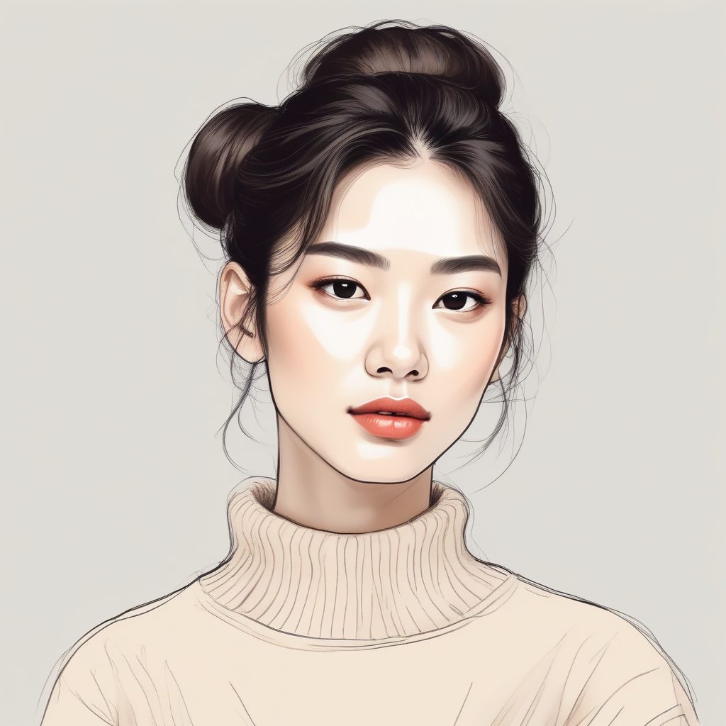 🥛 韩系极简风AI生成时尚头像，松弛感高级审美必备