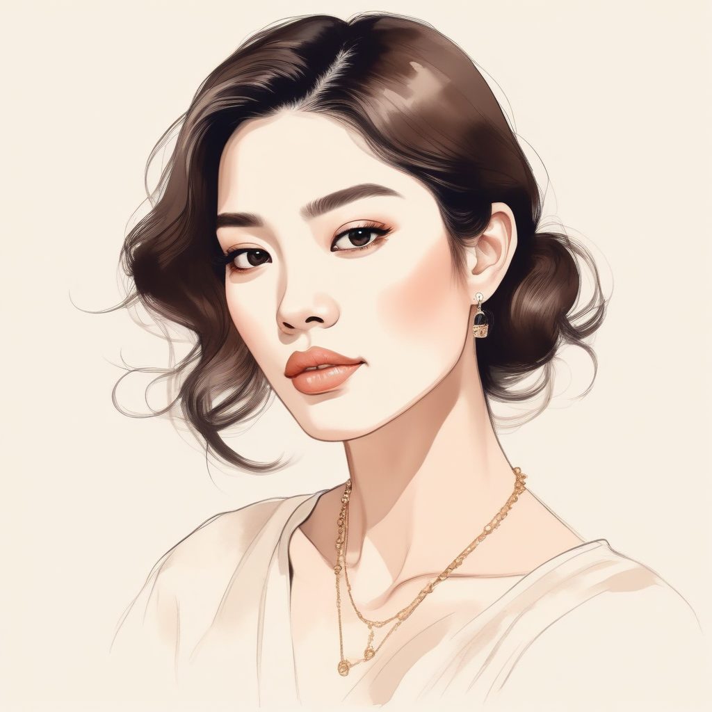 ☕韩系极简时尚AI制作头像：松弛感满分的慵懒秋日🍂