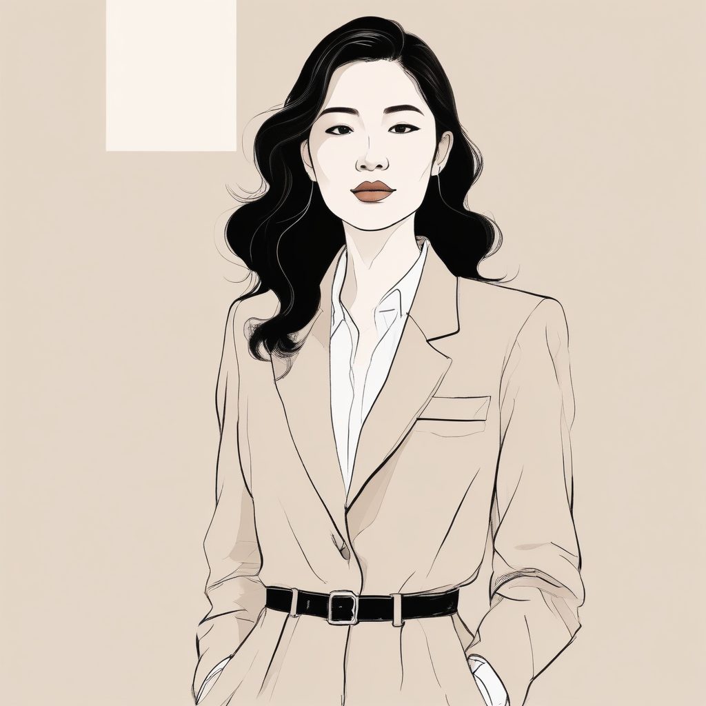 🍂 韩系极简知性美 AI 头像:优雅永不过时
