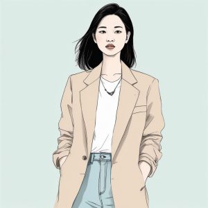 🎞️ 韩系极简主义！Ins风高冷女生AI生成头像
