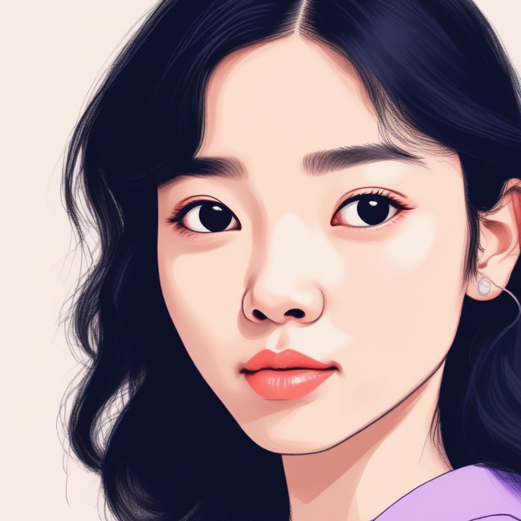 🎨韩系蜡笔涂鸦头像：丑萌可爱的松弛感天花板✨
