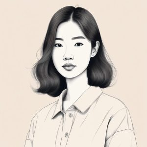 ✍️韩系铅笔手绘AI生成头像：极简线条里的高级感✨