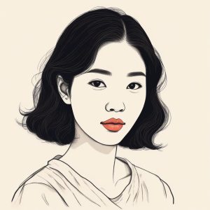 🌿韩系松弛感：AI头像生成，呼吸感十足的极简手绘