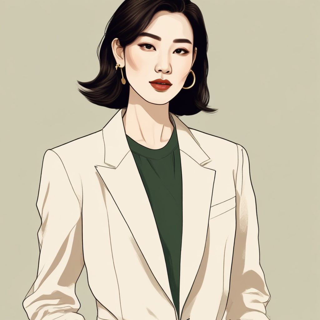 🧥 韩系职场范！利用 AI 生成头像打造高级感人设
