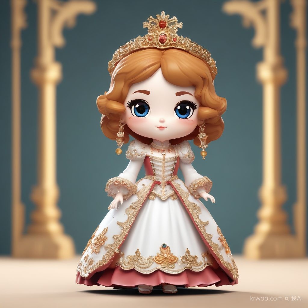 华丽来袭！巴洛克风Q版3D公仔AI头像生成 👑