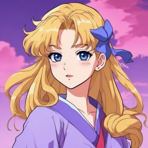 📺 怀旧入魂！90年代复古赛璐璐动漫女孩头像