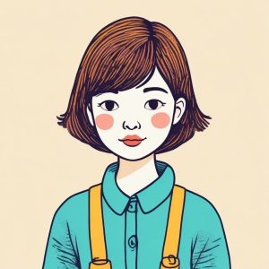 🎨 ins风爆火！韩系丑萌蜡笔手绘头像，松弛感拉满