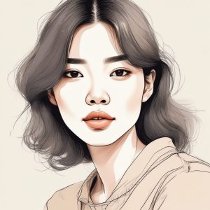 ✨ 极简即高级！ins风韩系线条手绘插画头像指南