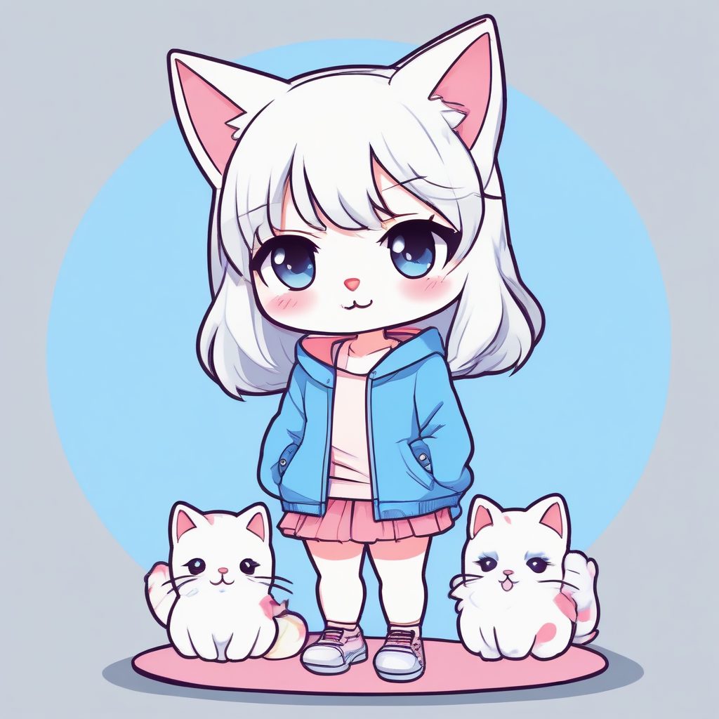 🐈 激萌Q版：可爱猫耳娘头像，萌到心颤的二次元礼物