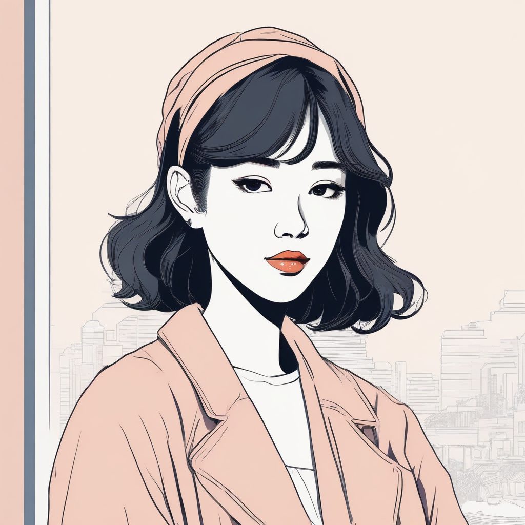 🕊️ 极致清冷感!这组日系线条头像也太显贵了