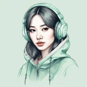 🎧 街头休闲感！这组 AI 生成头像真的太好嗑了