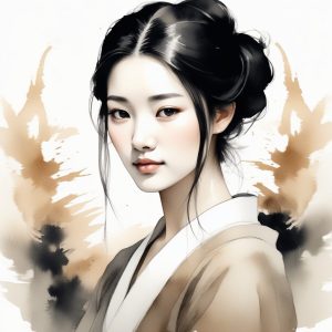 惊艳朋友圈的清冷感：新中式水墨风AI头像推荐🏮
