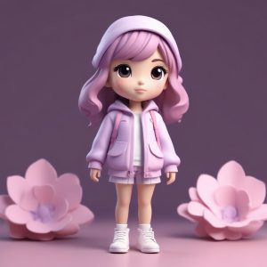 绝美3D盲盒风AI头像！这款软陶质感真的太治愈了✨
