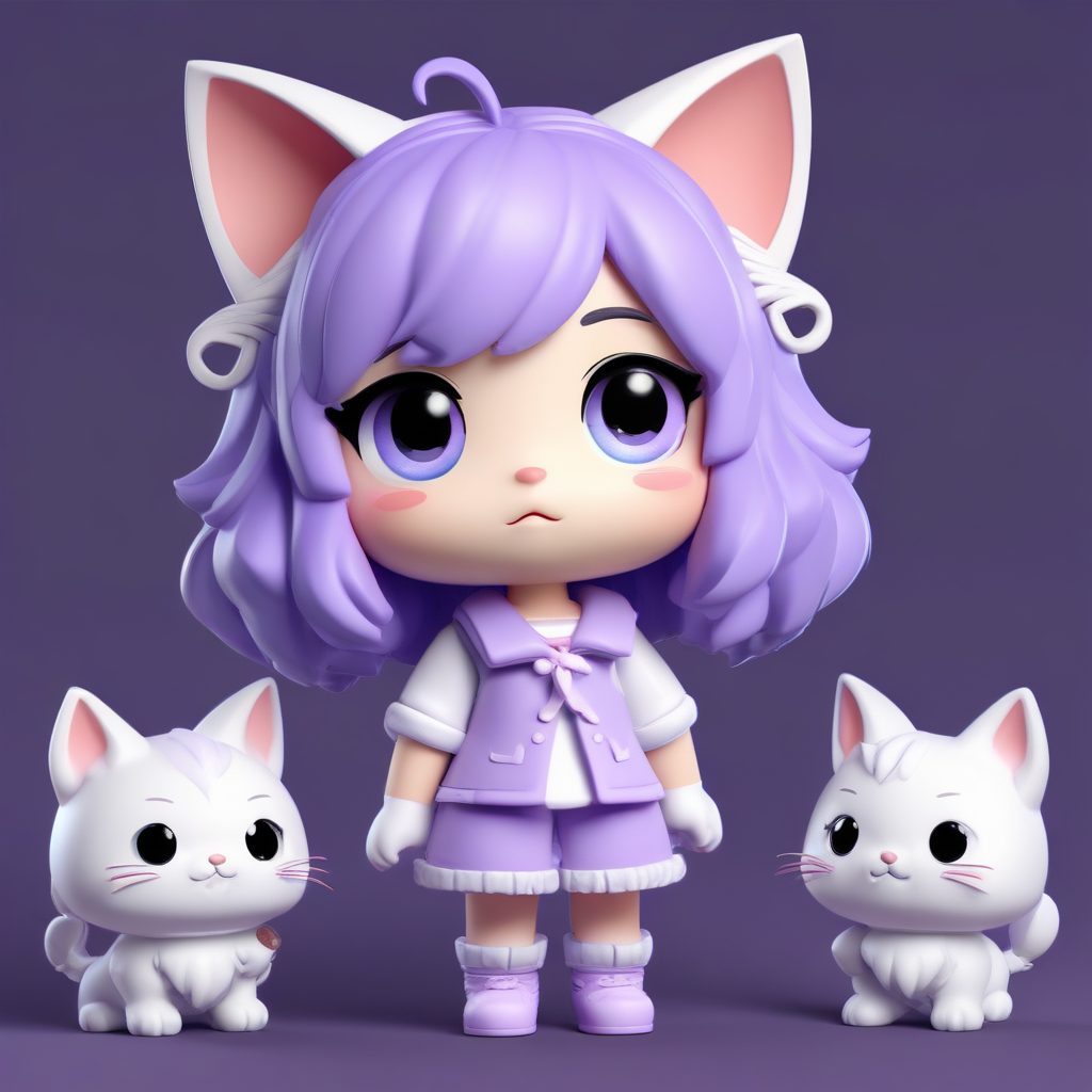 萌化了！超精致3D猫耳娘盲盒头像，建议收藏🐾