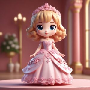 ✨ 梦幻迪士尼在逃公主 AI 生成头像，Q版 3D 盲盒感十足