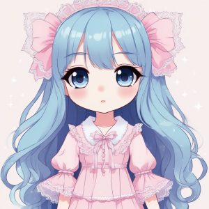 🌸 梦幻二次元！这组【糖果色Q版AI头像】心动指数满格 ✨