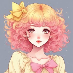 🍬 梦幻联动！这款糖果色少女漫风格头像真的好仙