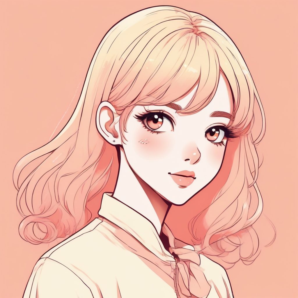 🍭 梦幻马卡龙动漫头像, 简单可爱的少女感暴击