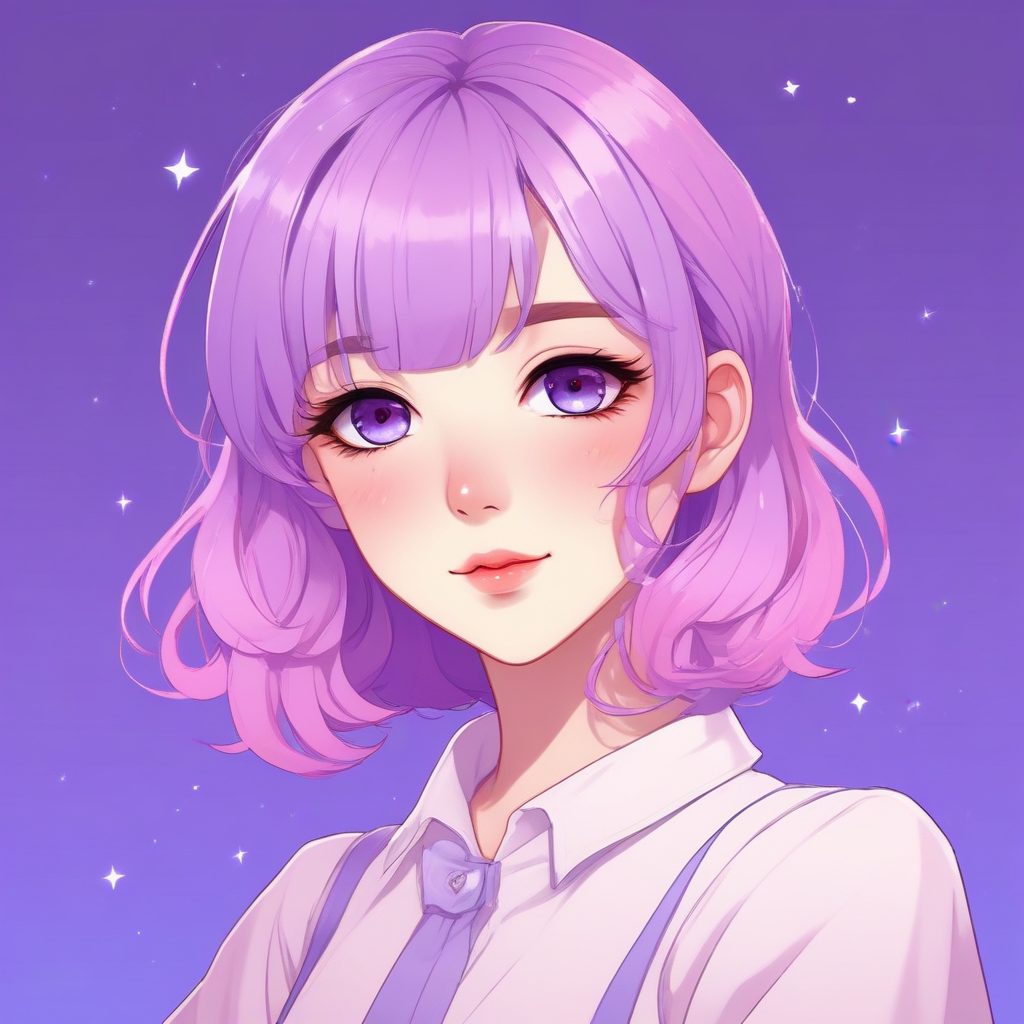🌈 梦幻糖果色: 赛璐珞通透感动漫头像生成, 少女心炸裂
