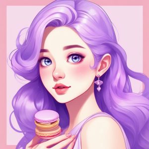 梦幻糖果色头像✨二次元通透感少女太仙了