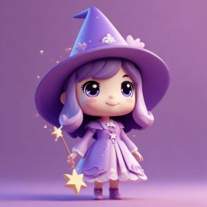 🪄 梦幻小魔女：超软萌 3D 盲盒 AI 头像分享