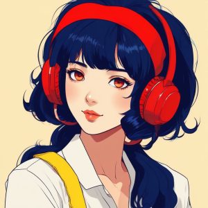 🌸 梦回90年代！高饱和赛璐珞风格AI头像在线生成