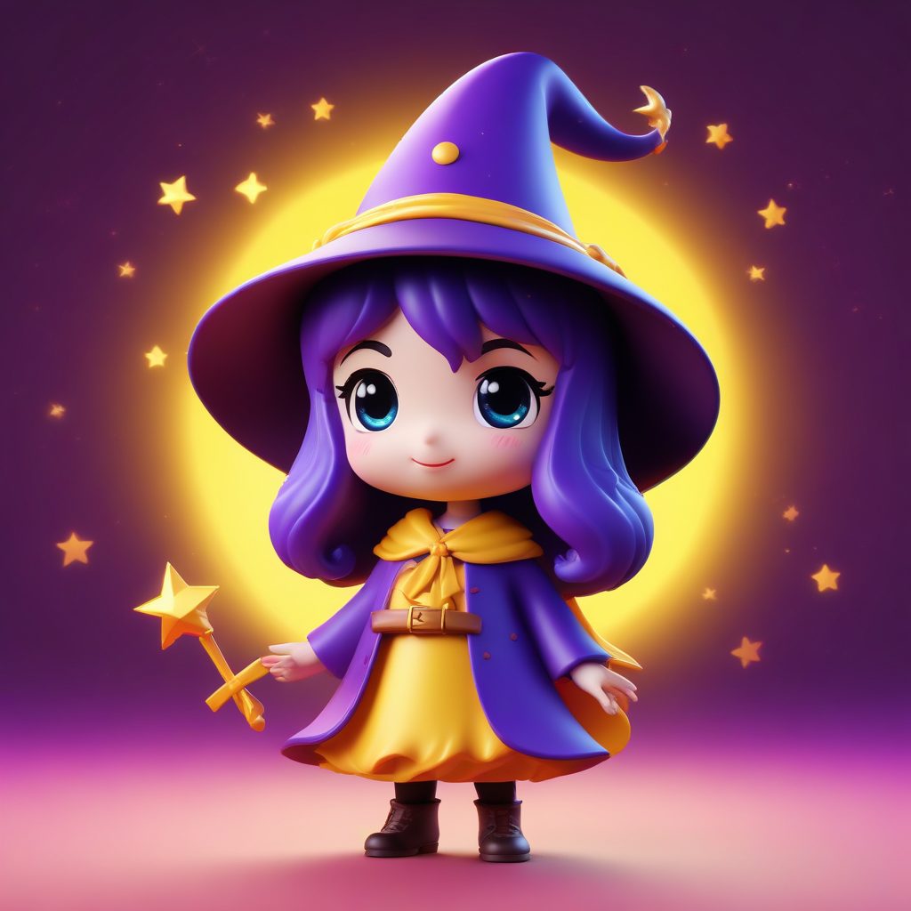 萌力全开!3D小魔女盲盒头像,可可爱爱无压力✨